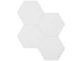 Anatolia Tile 6" Hex Teramoda Powder Glossy 4000-0254-0 Powder Hexagon - premium natural stone mosaic tile from Anatolia Tile, available at PoshHaus showroom in Keene, NH