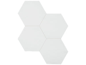 Anatolia Tile 6" Hex Teramoda Powder Glossy 4000-0254-0 Powder Hexagon - premium natural stone mosaic tile from Anatolia Tile, available at PoshHaus showroom in Keene, NH