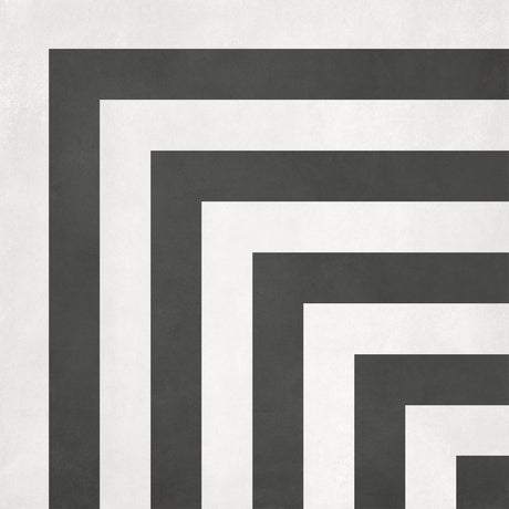 Anatolia Tile 8X8 Form Matte Monochrome Geo Deco Porcelain Tile 60-336  - premium natural stone mosaic tile from Anatolia Tile, available at PoshHaus showroom in Keene, NH