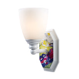 Elk 60040-1 Kidshine 1-Light Sconce Automobiles in white