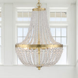 Rylee 3 Light Antique Gold Mini Chandelier 603-GA