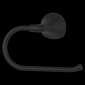 McAllen Towel Ring in Matte Black