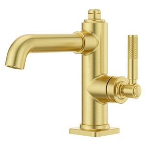 Hillstone Single Control 4" Centerset Bathroom Faucet in Brushed Gold