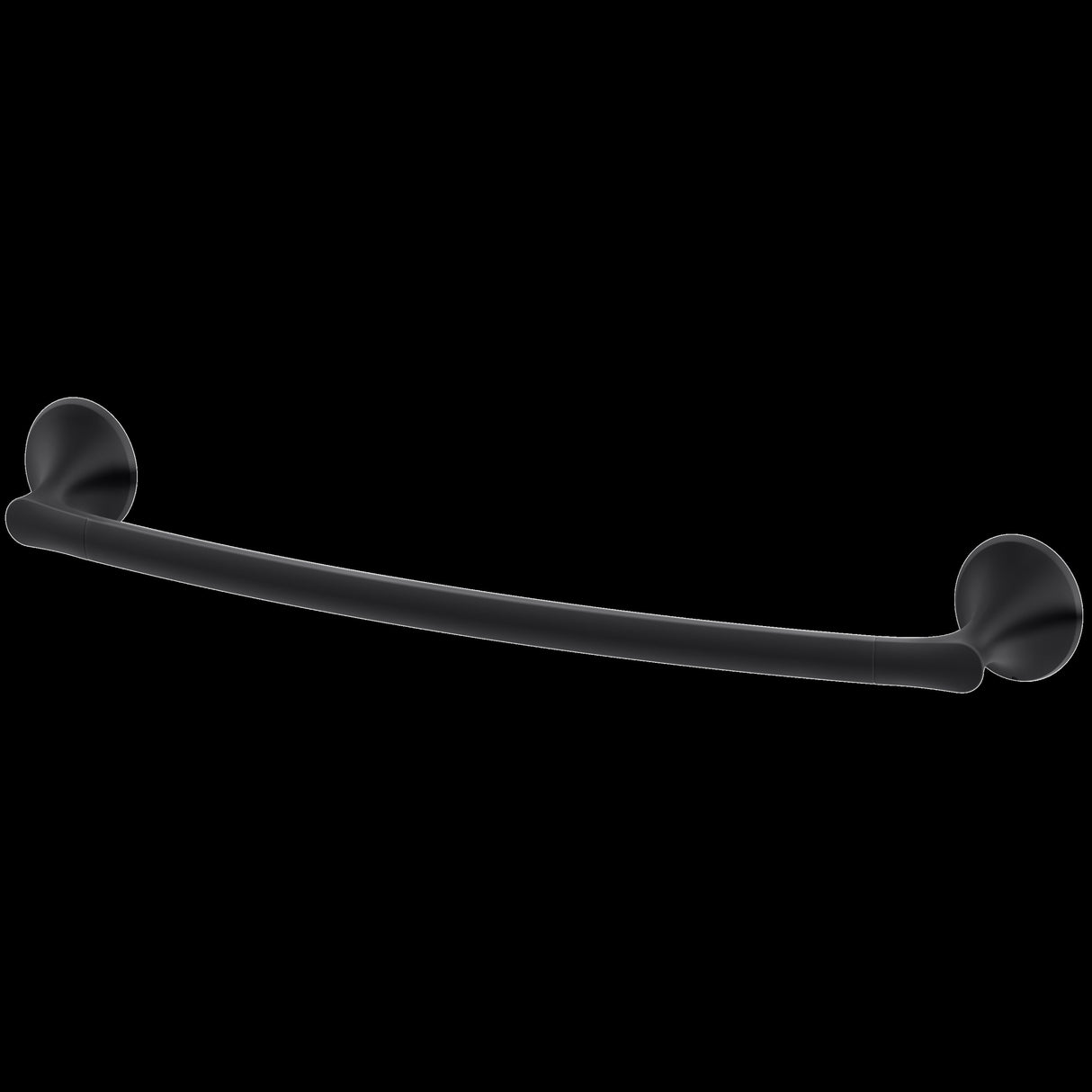 Rhen 18" Towel Bar in Matte Black
