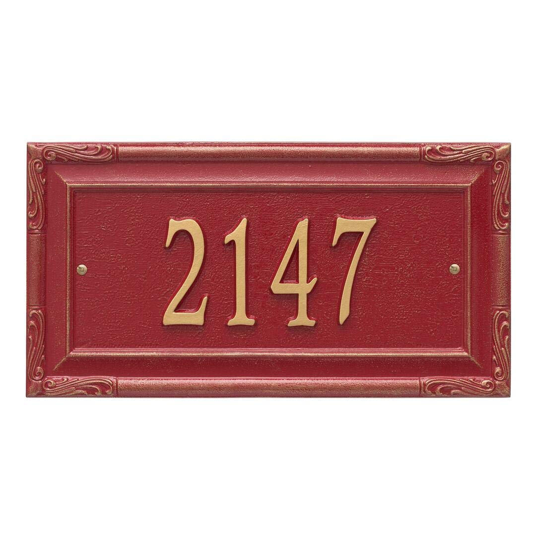 Whitehall 3286RG - Personalized Gardengate Plaque - Grande - Wall - 1 line