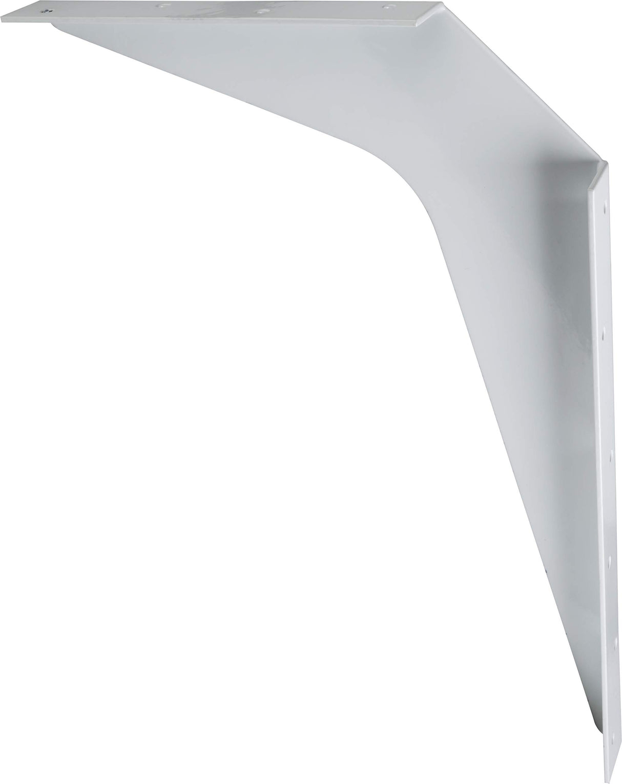 Hardware Resources WB24-WH 24" x 24" White Workstation Bracket Sold by the Pair