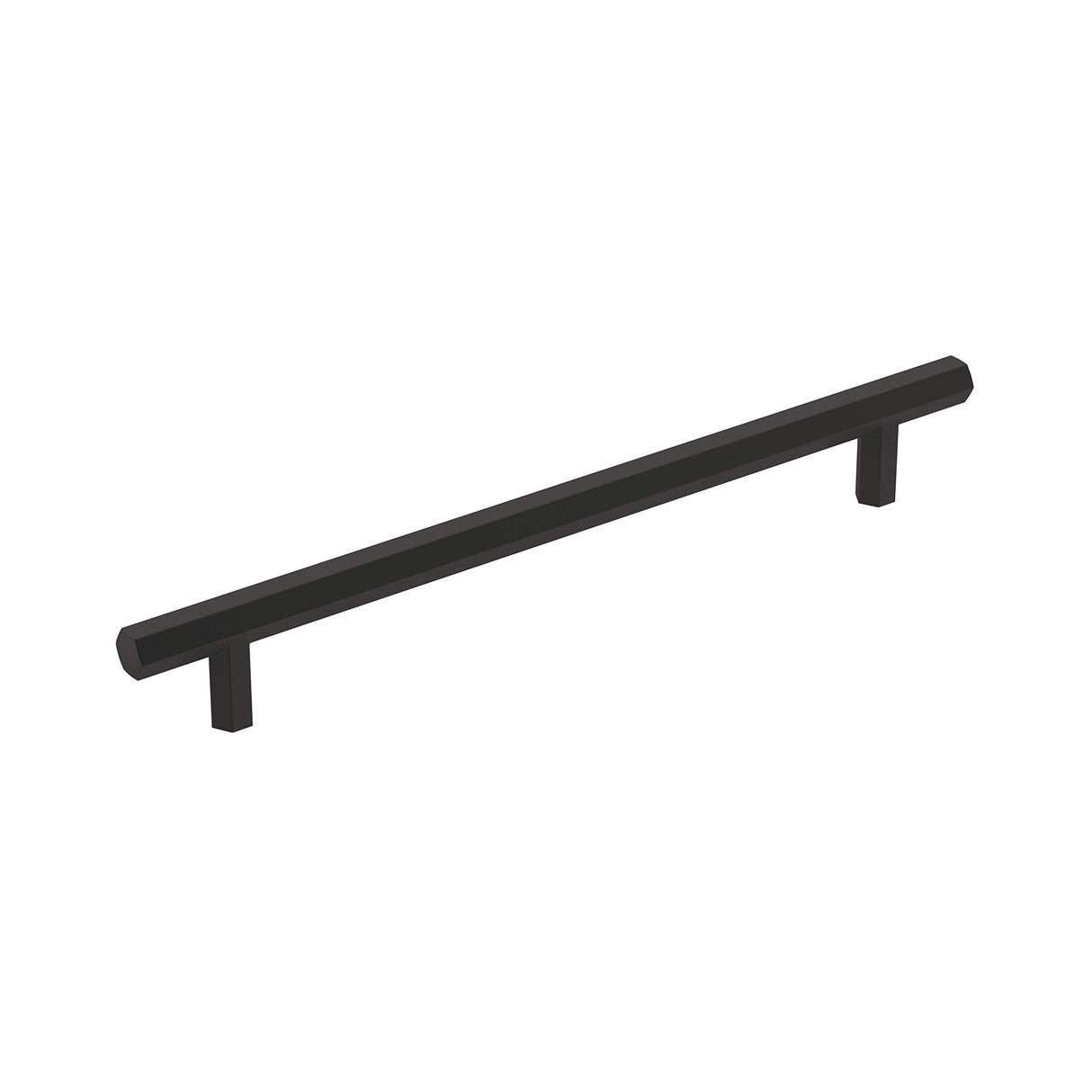 Amerock Cabinet Pull Matte Black 7-9/16 inch (192 mm) Center-to-Center Caliber 1 Pack Drawer Pull Cabinet Handle Cabinet Hardware