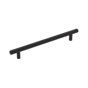 Amerock Cabinet Pull Matte Black 7-9/16 inch (192 mm) Center-to-Center Caliber 1 Pack Drawer Pull Cabinet Handle Cabinet Hardware