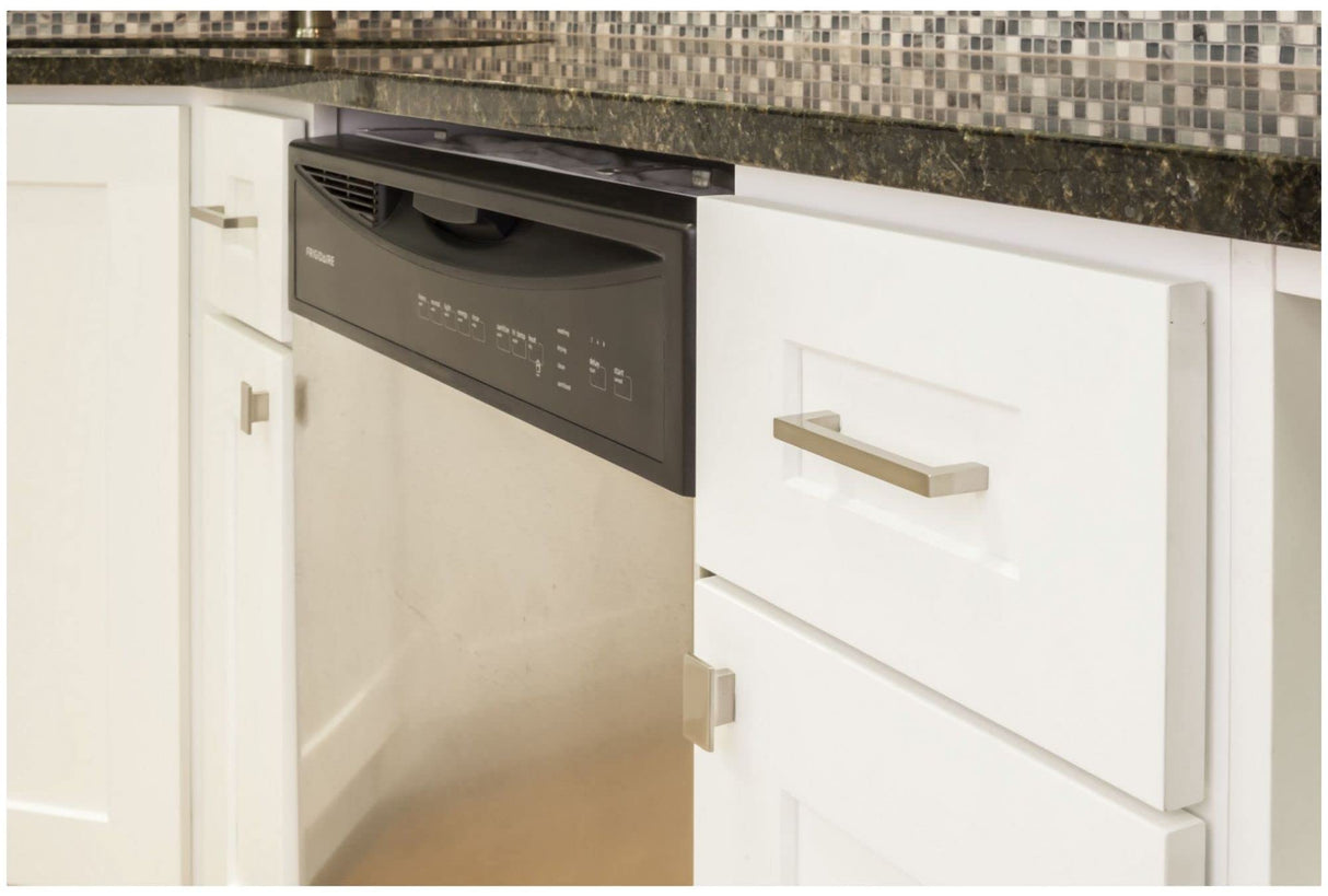 Jeffrey Alexander 81021MB 1-9/16" Overall Length Matte Black Rectangle Mirada Cabinet Knob