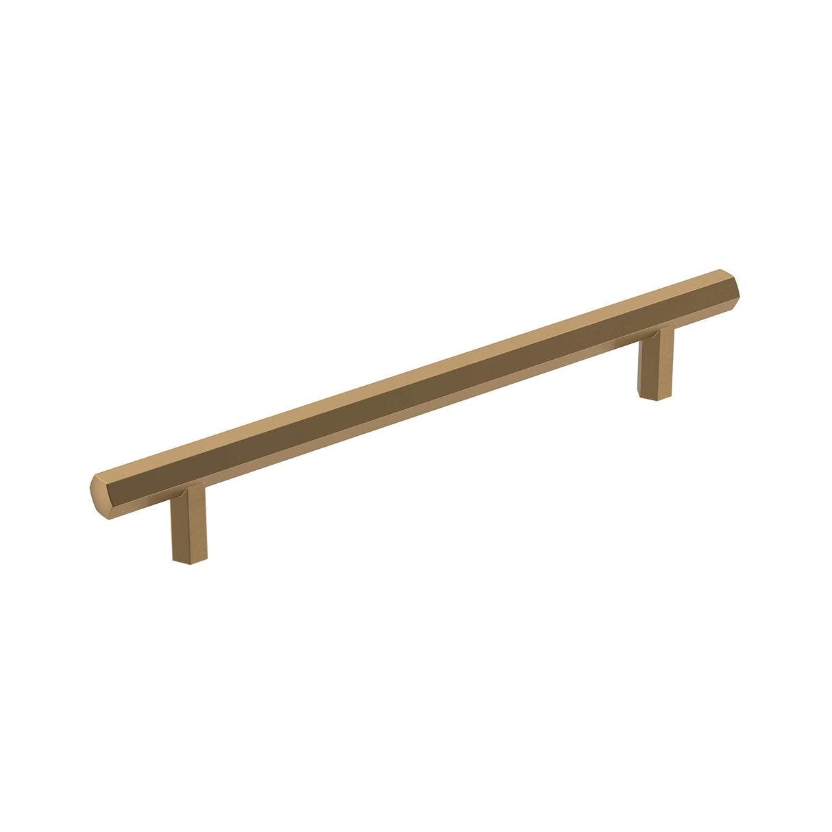 Amerock Cabinet Pull Champagne Bronze 6-5/16 inch (160 mm) Center-to-Center Caliber 1 Pack Drawer Pull Cabinet Handle Cabinet Hardware