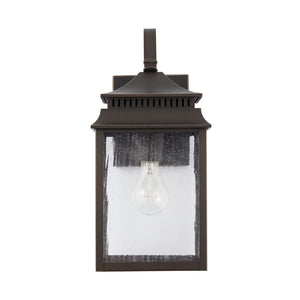 Capital Lighting 936911OZ Sutter Creek 1 Light Outdoor Wall Lantern Oiled Bronze