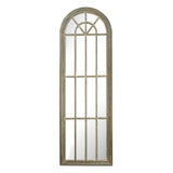 Elk 6100-007 Arched Windowpane Wall Mirror - Gray