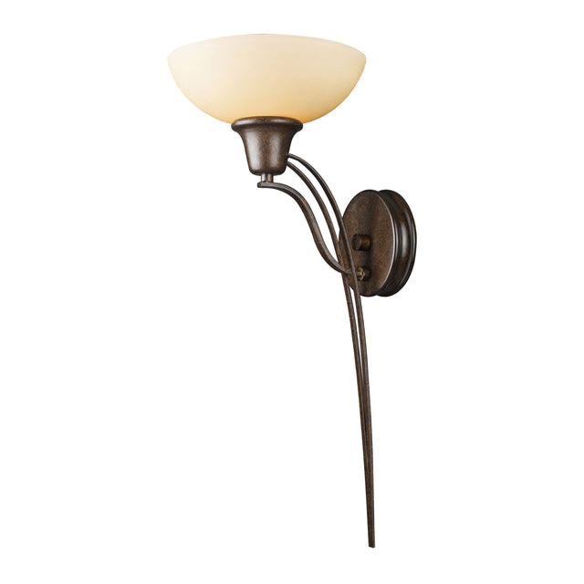 Elk 61000-1 Landmark 22'' High 1-Light Sconce - Brown