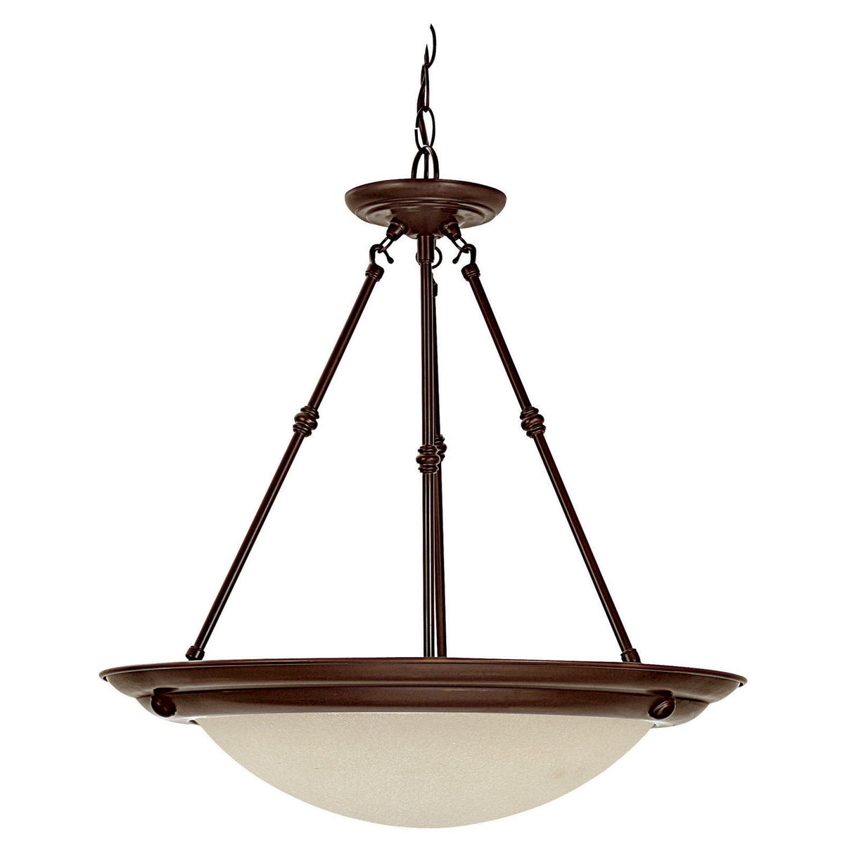 Capital Lighting 2720BB George 3 Light Pendant Burnished Bronze