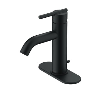 Gerber D225258BS Parma Single Handle Bathroom Faucet With Metal Pop-up Drain - SA...