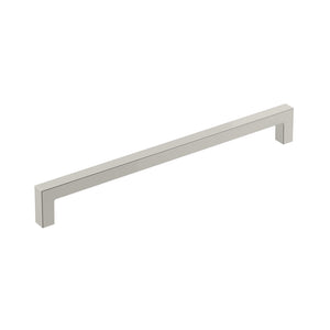 Amerock Cabinet Pull Polished Nickel 8-13/16 inch (224 mm) Center-to-Center Monument 1 Pack Drawer Pull Cabinet Handle Cabinet Hardware