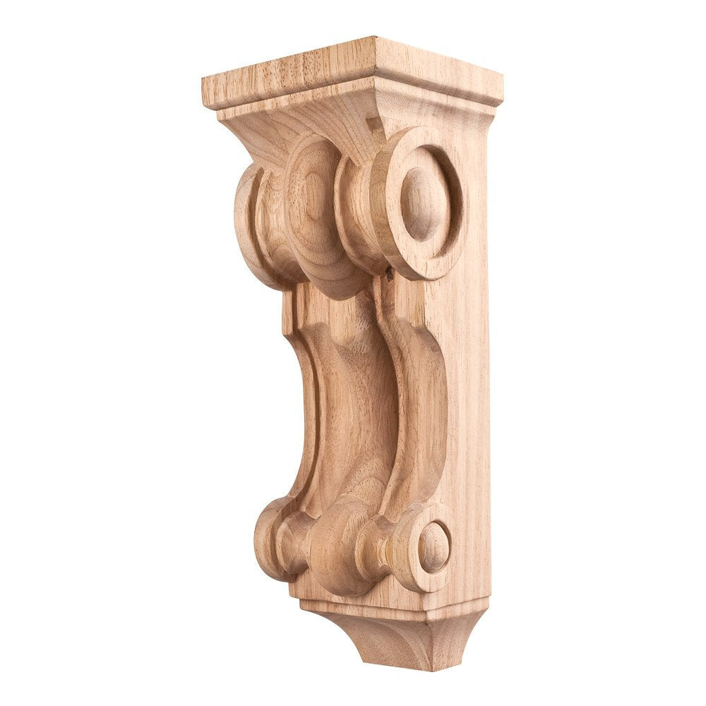 Hardware Resources COR2-1ALD 3" W x 6-5/8" D x 10" H Alder Open Space Corbel