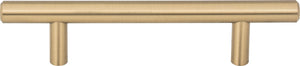 Elements 136SBZ 3" Center-to-Center Satin Bronze Naples Cabinet Bar Pull