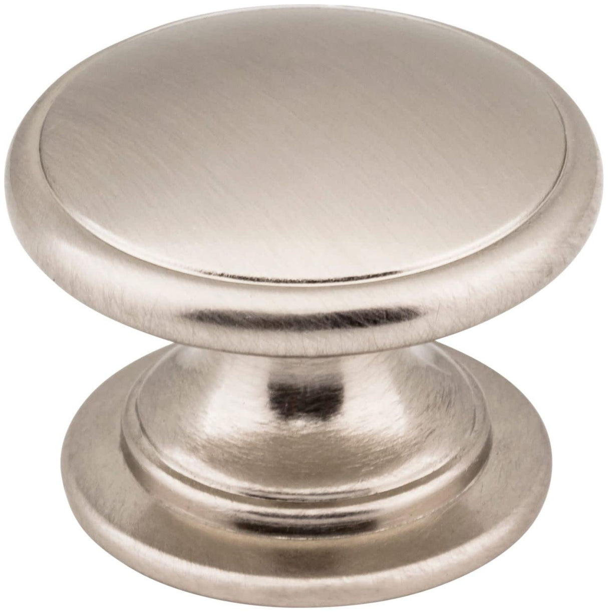 Jeffrey Alexander 3980-SN 1-1/4" Diameter Satin Nickel Durham Cabinet Knob