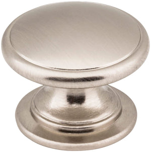 Jeffrey Alexander 3980-SN 1-1/4" Diameter Satin Nickel Durham Cabinet Knob