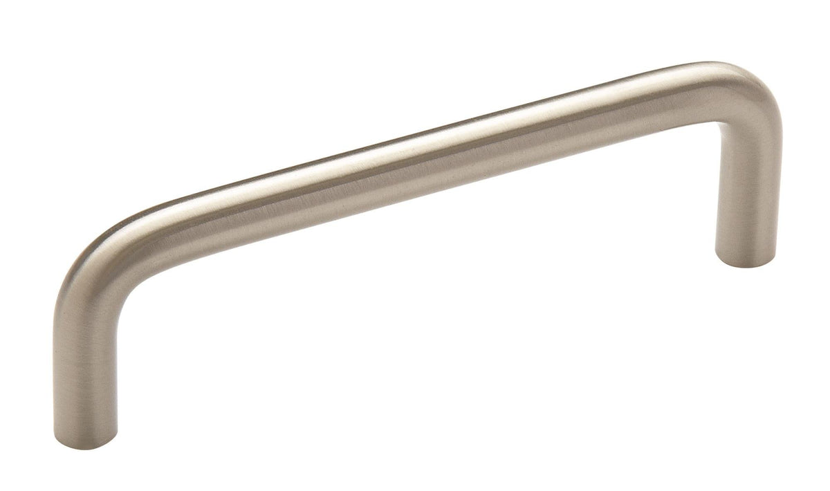 Amerock Cabinet Pull Satin Nickel 3-1/2 inch (89 mm) Center to Center Everyday Heritage 1 Pack Drawer Pull Drawer Handle Cabinet Hardware