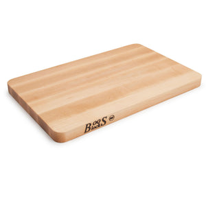 John Boos 212 Chop-N-Slice Maple Wood Cutting Board for Kitchen Prep, 1