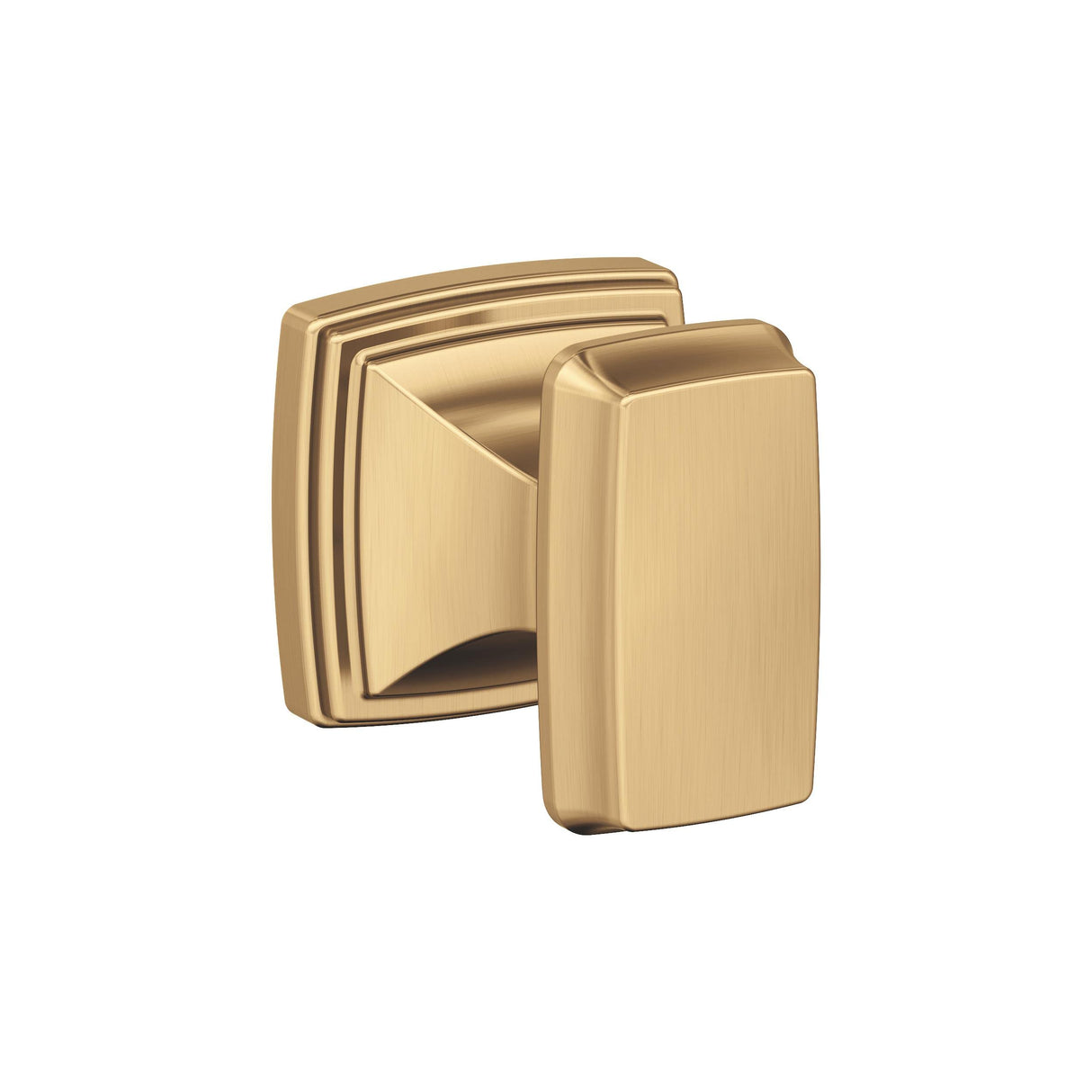 Amerock BH36030CZ Champagne Bronze Single Robe Hook 2-1/8 in. (54 mm) Length Towel Holder Revitalize Towel Hook for Bathroom Bathroom Hardware Bath Accessories