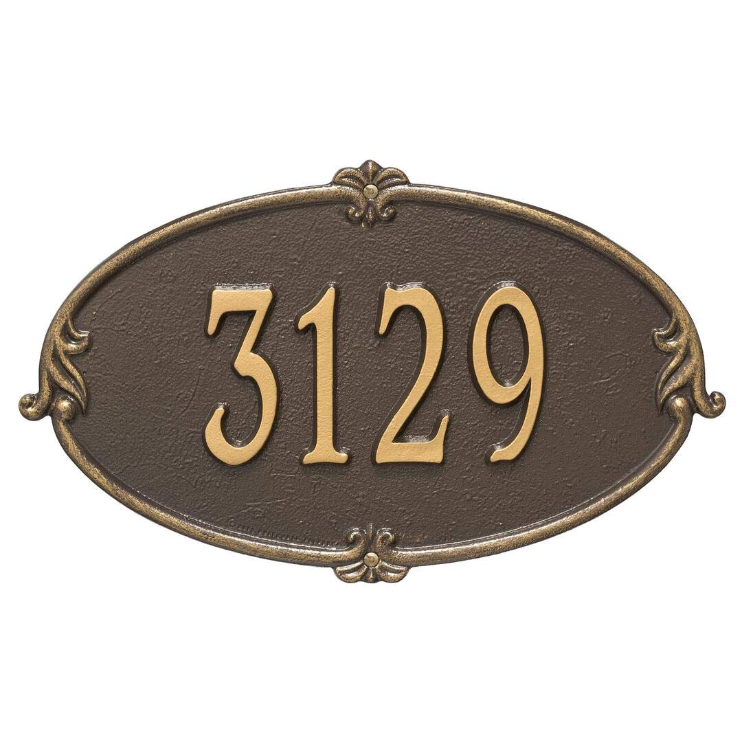 Whitehall 3114OG - Personalized Montecarlo Plaque - Standard - Wall - 1 Line