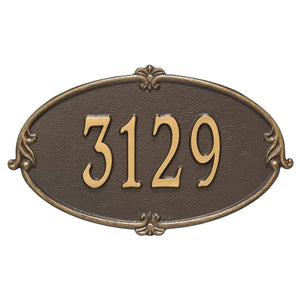 Whitehall 3114OG - Personalized Montecarlo Plaque - Standard - Wall - 1 Line