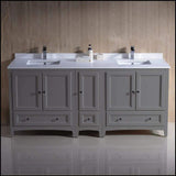 Fresca FCB20-301230AW-CWH-U Double Sink Cabinets with Sinks