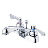 Gerber GC444551 Chrome Commercial Two Handle Centerset Lavatory Faucet W/ Metal POP...