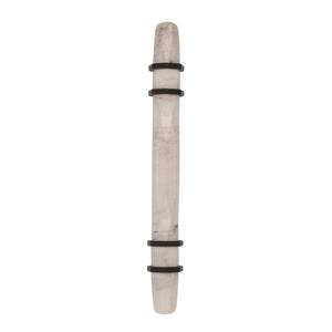 Amerock Cabinet Pull Marble White/Black Bronze 3-3/4 inch (96 mm) Center to Center Carrione 1 Pack Drawer Pull Drawer Handle Cabinet Hardware