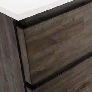 Fresca FVN3124ACA Fresca Formosa 24" Wall Hung Modern Bathroom Vanity w/ Mirror