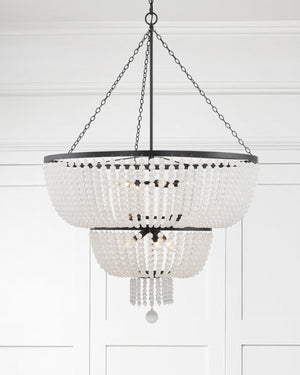 Rylee 12 Light Antique Gold Chandelier 612-GA