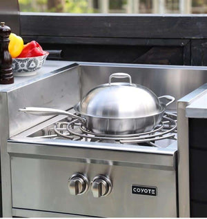Coyote CWOK Wok for Power Burner, Stainless Steel - image 2