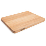 John Boos Chop-N-Slice Maple Wood Cutting Board for Kitchen Prep, 1" Thick, Small, Edge Grain, Rectangle Charcuterie Boos Block, 16" x 10", Reversible