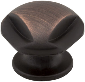 Jeffrey Alexander 915DBAC 1-5/16" Overall Length Brushed Oil Rubbed Bronze Chesapeake Cabinet Knob