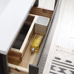 Fresca FVN31-361236ACA-FS Fresca Formosa 84" Floor Standing Double Sink Modern Bathroom Vanity w/ Open Bottom & Mirrors