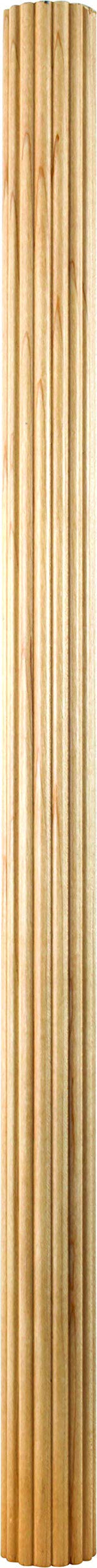 Hardware Resources COV-5-POP 3/4" D x 5" H Poplar Cove Crown Moulding