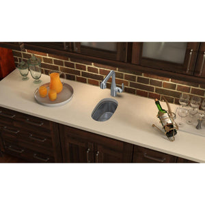 Elkay ELUH714 Sink, Small, Lustertone Satin