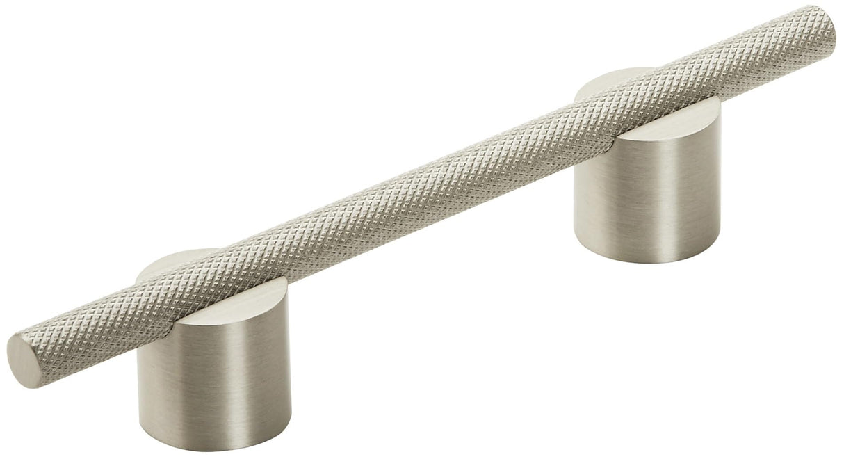 Amerock Cabinet Pull Silver Champagne 3-3/4 inch (96 mm) Center to Center Transcendent 1 Pack Drawer Pull Drawer Handle Cabinet Hardware