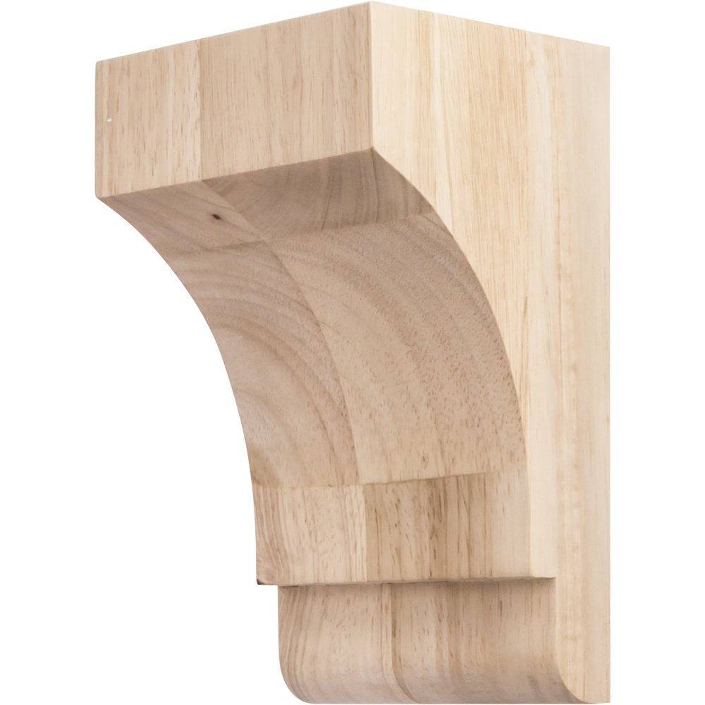 Hardware Resources COR32-1ALD 5" W x 5" D x 9" H Alder Minimalist Corbel