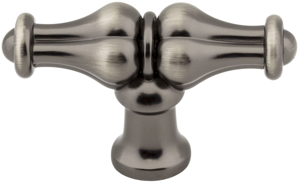 Jeffrey Alexander 818L-NI 2-1/4" Polished Nickel Bella Cabinet "T" Knob
