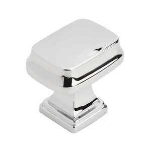 Amerock Cabinet Knob Polished Chrome 1-1/4 inch (32 mm) Length Revitalize 1 Pack Drawer Knob Cabinet Hardware