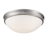 Millennium Lighting 5225-BN 3 Light 14" Wide Flush Mount Bowl Ceiling Fixture