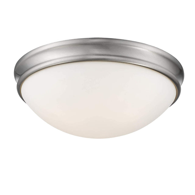Millennium Lighting 5225-BN 3 Light 14" Wide Flush Mount Bowl Ceiling Fixture