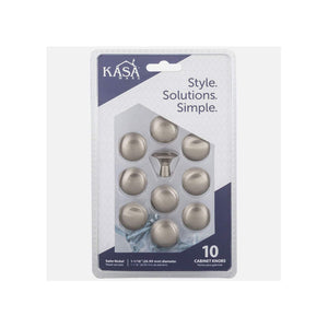 KasaWare K755SN-10 1-1/16" Diameter Knob, 10-pack