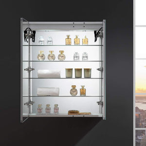 Fresca FMC013036 Fresca Tiempo 30" Wide x 36" Tall Bathroom Medicine Cabinet w/ LED Lighting & Defogger
