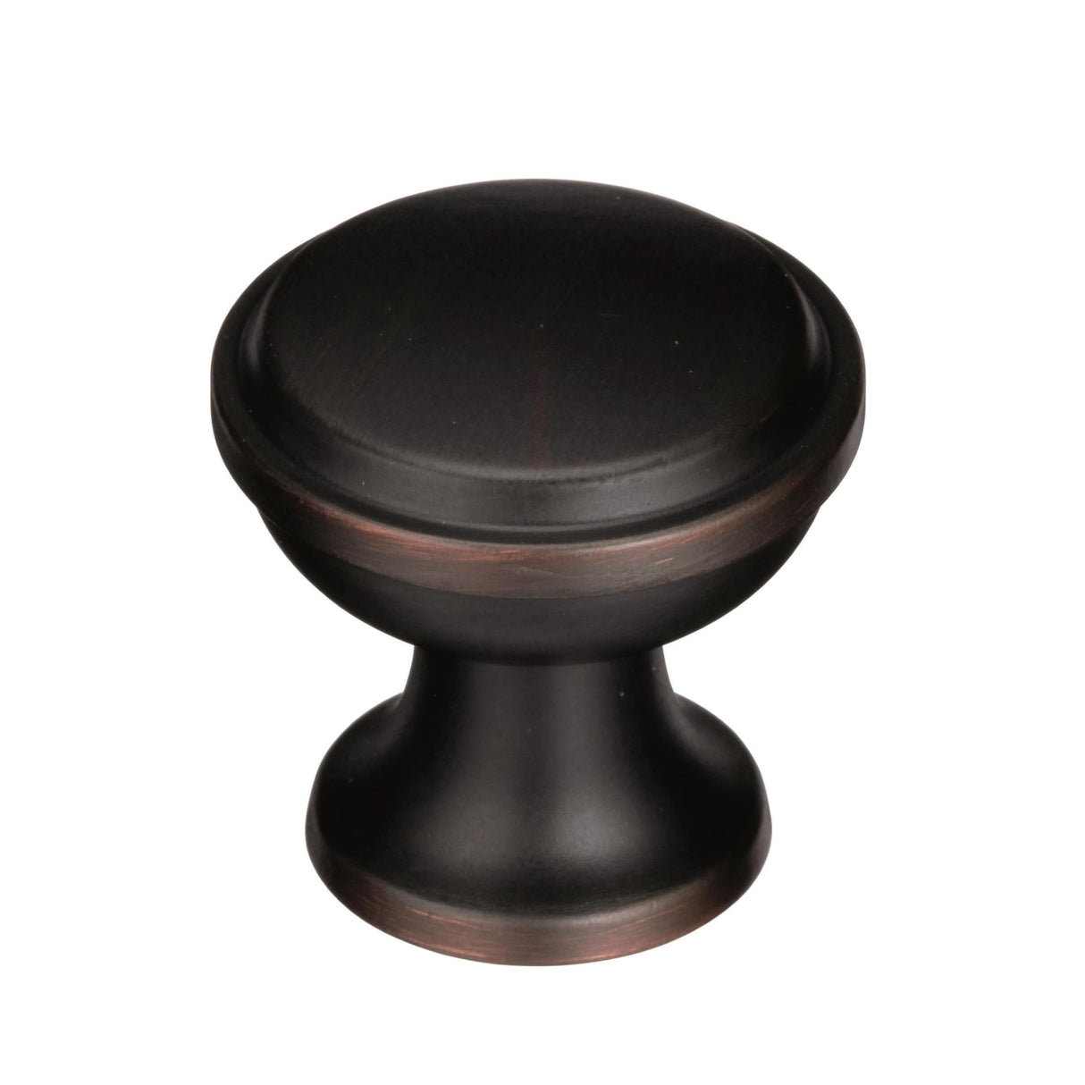 Amerock Cabinet Knob Oil Rubbed Bronze 1-3/16 inch (30 mm) Diameter Westerly 1 Pack Drawer Knob Cabinet Hardware