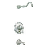 Gerber D502157LSBNTC Brushed Nickel Opulence Tub & Shower Trim Kit, Without Showerhead